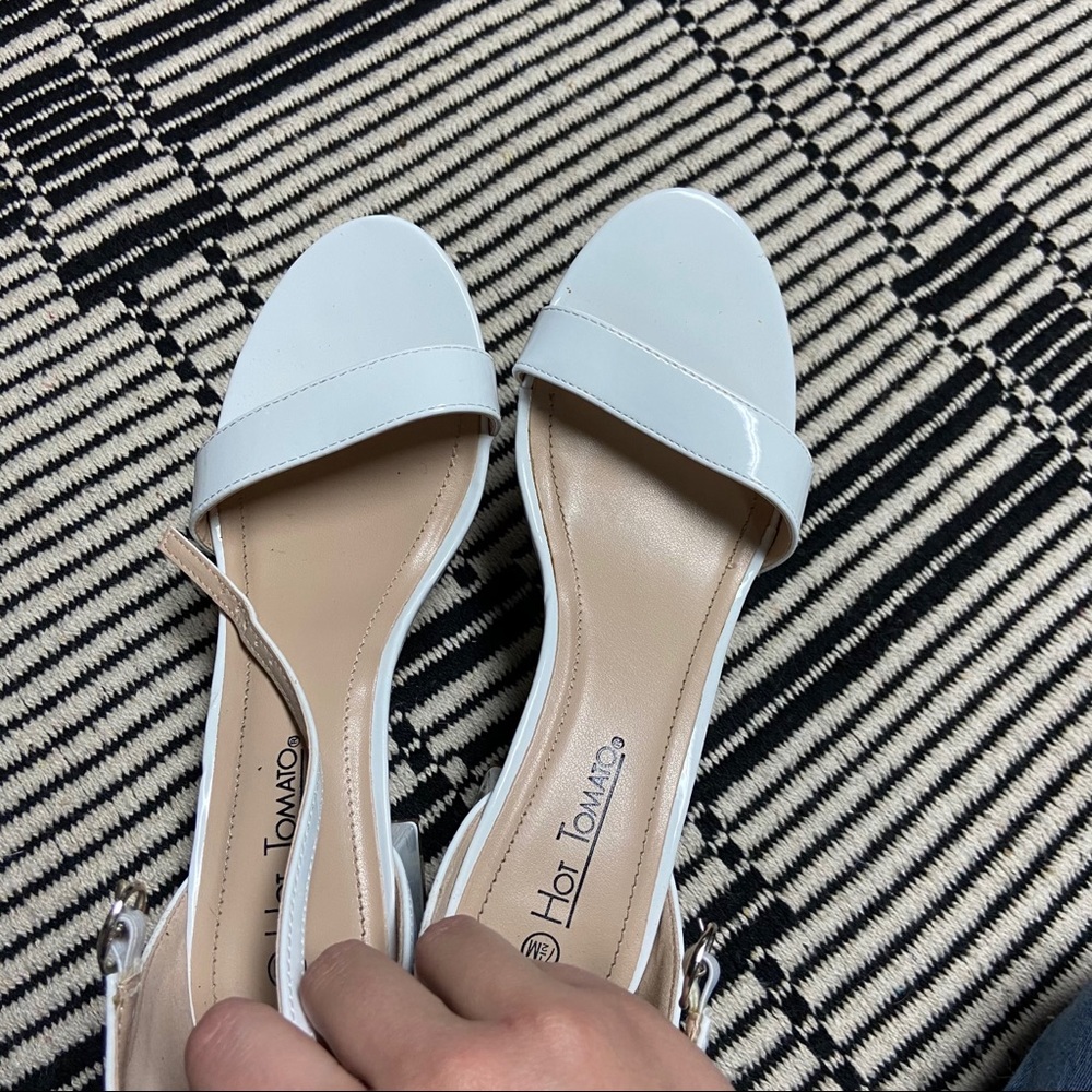 White small heels - Picture 7 of 7